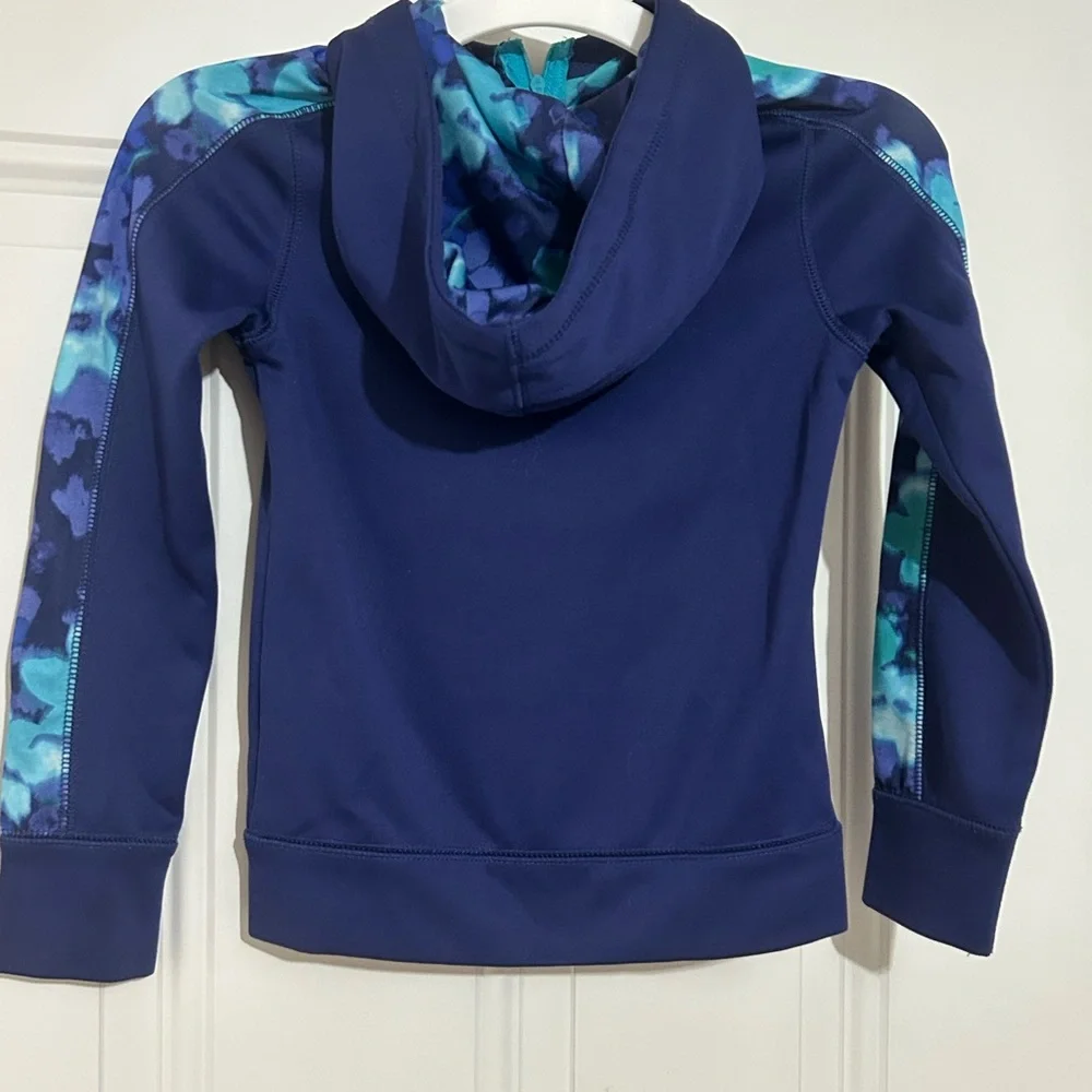 OshKosh B'gosh Navy and Teal Kids Hoodie
